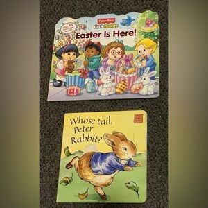 Two Toddler Easter board books